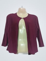 Sophyline Paris Burgundy Cardigan