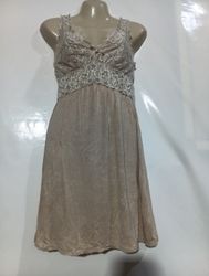 Women's Lace Trim Slip Dress