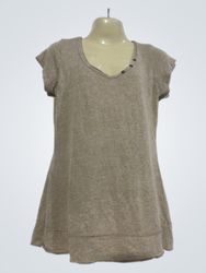 Golden Days PARIS Women's V-Neck Graphic T-Shirt