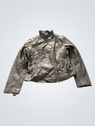 Max Studio London Faux Leather Moto Jacket