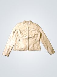j2 by joujou Women's Faux Leather Jacket