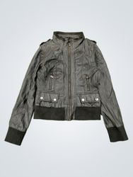 Ci Sono by Cavalini Women's Black Faux Leather Bom..