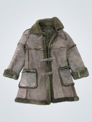 Brown Sheepskin Coat
