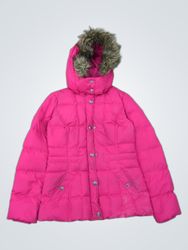 Esprit Puffer Jacket with Fur Hood