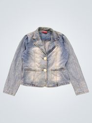 Long Faku Jeans Denim Jacket