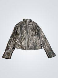 TRF DENIM THE JEAN IN WHICH TO BE SEEN Leather Jac..
