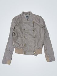 Jeanswest Double Breasted Faux Leather Jacket
