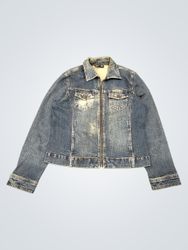 Contrast Jeans Denim Jacket
