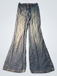 Fishbone Flared Jeans