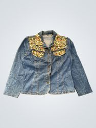 SUGAR Embellished Denim Jacket