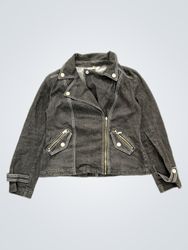 CONRAD C Black Denim Jacket