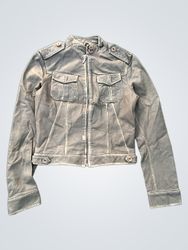 Vera Pelle Women's Brown Leather Jacket Size 42