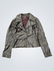 Black Faux Leather Jacket