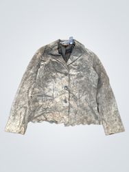 Liz Claiborne Brown Suede Blazer