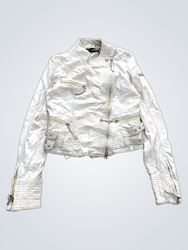 Unbranded Cropped Moto Jacket