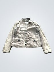 GIGUE Veste en cuir marron pour femme