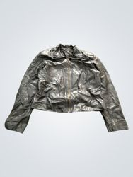 REVUE Black Leather Jacket
