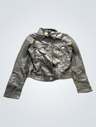 LAPEL Woman Leather Jacket