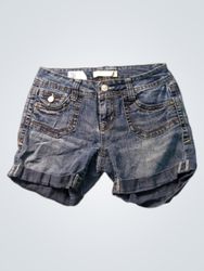 No Boundaries Denim Shorts
