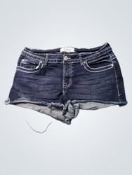 TELEPATIA Women's Embellished Denim Shorts