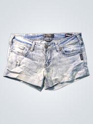 Silver Jeans Co. Distressed Denim Shorts