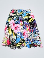 FRANCESCA by SOTTINI Floral Print Midi Skirt