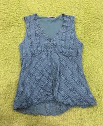 apt.9 stretch sleeveless v-neck lace top