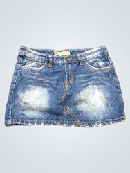 YEKUIFE JEANS Denim Mini Skirt