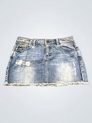 ONLY Essential Denim Mini Skirt
