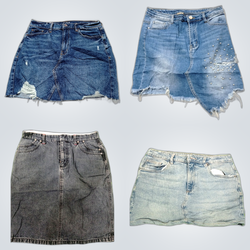 Pacchetti di gonne di denim