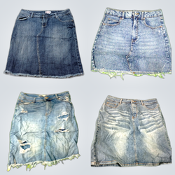 Ensembles de jupes en denim