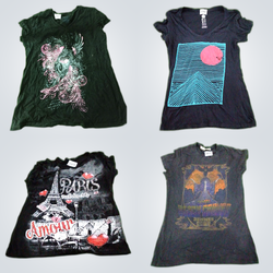 Fogli di T-shirt stampate