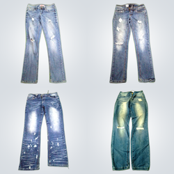 Pacotes de Jeans de Algodão