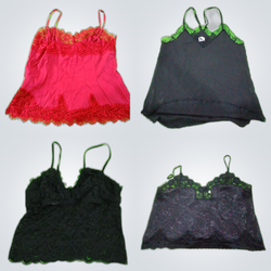 Y2k Lace trim chemis