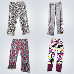 Y2k bedruckte Hosenbündel