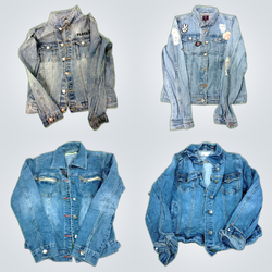 Conjuntos de Jaquetas Jeans