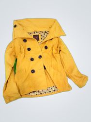 Yellow Pea Coat