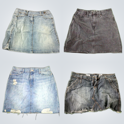 levi's denim mini skirt