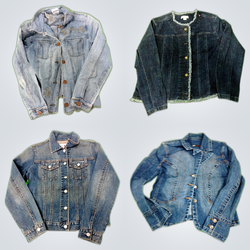 Pacotes de Jaquetas Jeans