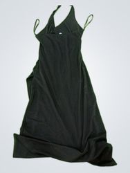 Unbranded Black Halter Slip Dress