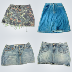 levi's denim mini skirt