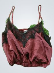 victoria's secret lace trim camisole