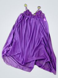 Purple Lace Slip Dress