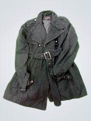 Miss Sixty Black Trench Coat