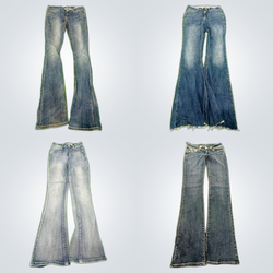 Flared Light Wash Jeans