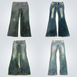 Flared Low-Rise Jean Bundle