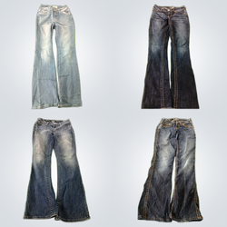 Flare and Straight Jeans