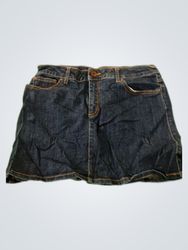 Denim Mini Skirt