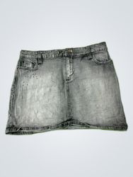Bershka Denim Mini Skirt