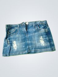 Unbranded Denim Mini Skirt
